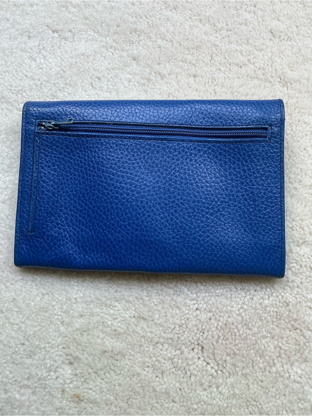 VINTAGE DESIGNER GIEFFE MULTI POCKET PEBBLED TRAVEL ENVELOPE WALLET - Picture 5 of 16